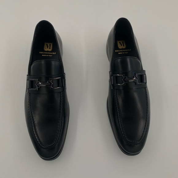 BRUNO MAGLI Men's Javier Black Calf
Loafer Shoes - Picture 6 of 10